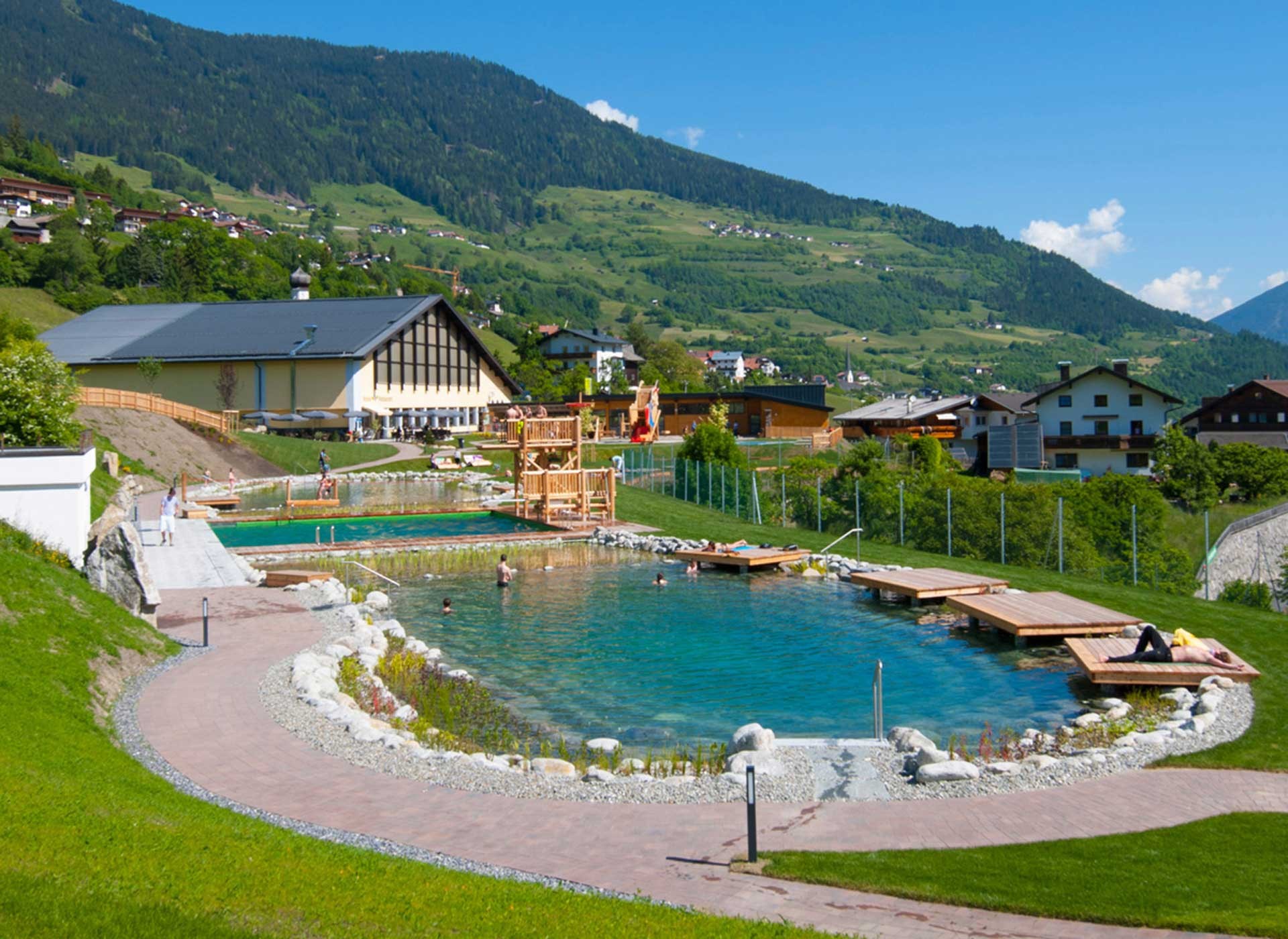 Pitz Park im Sommer