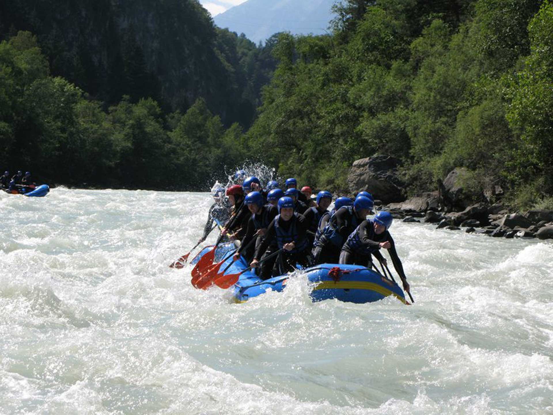 Rafting im Pitztal
