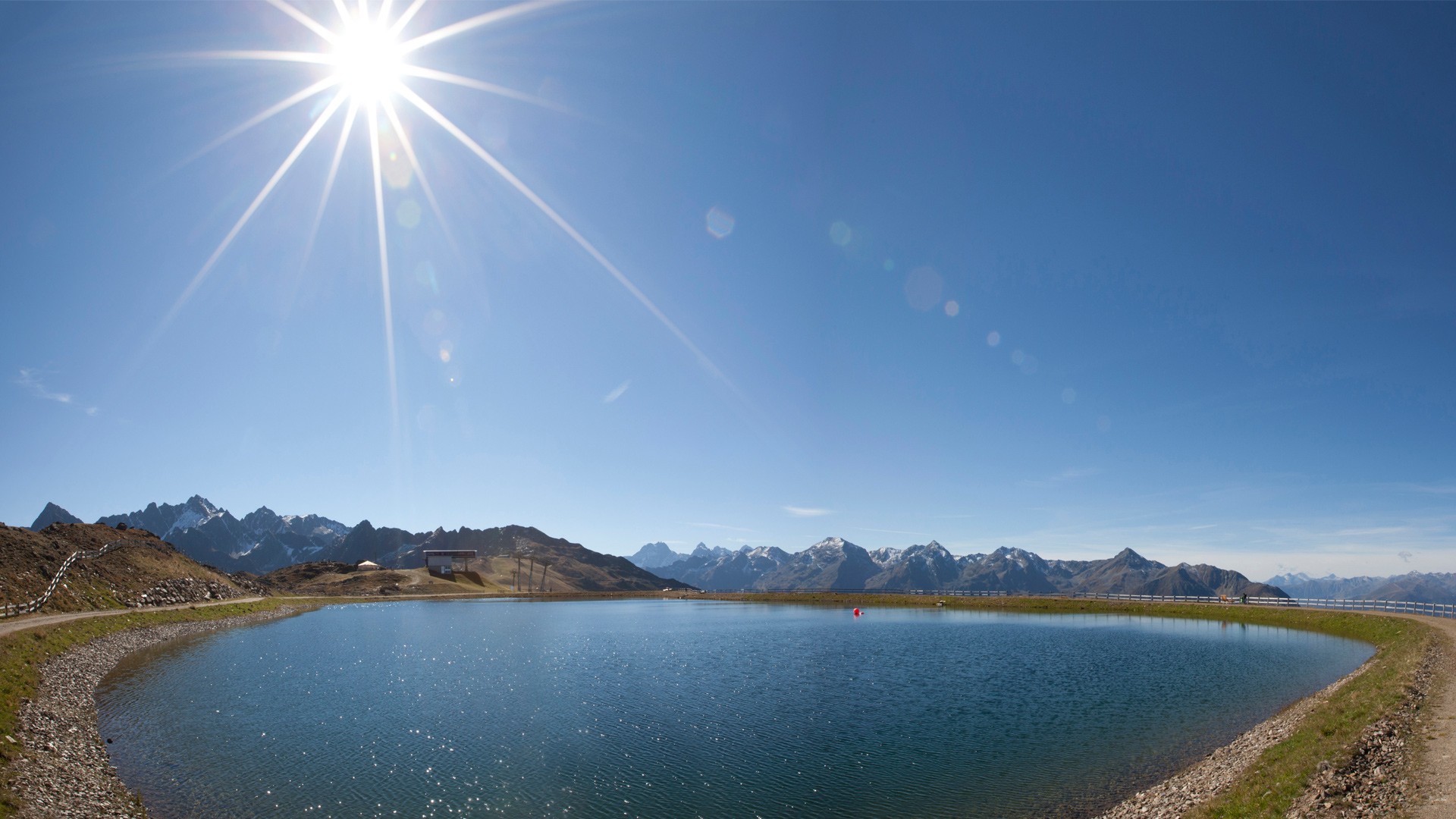 Bergsee am Sechszeiger im Sommer
