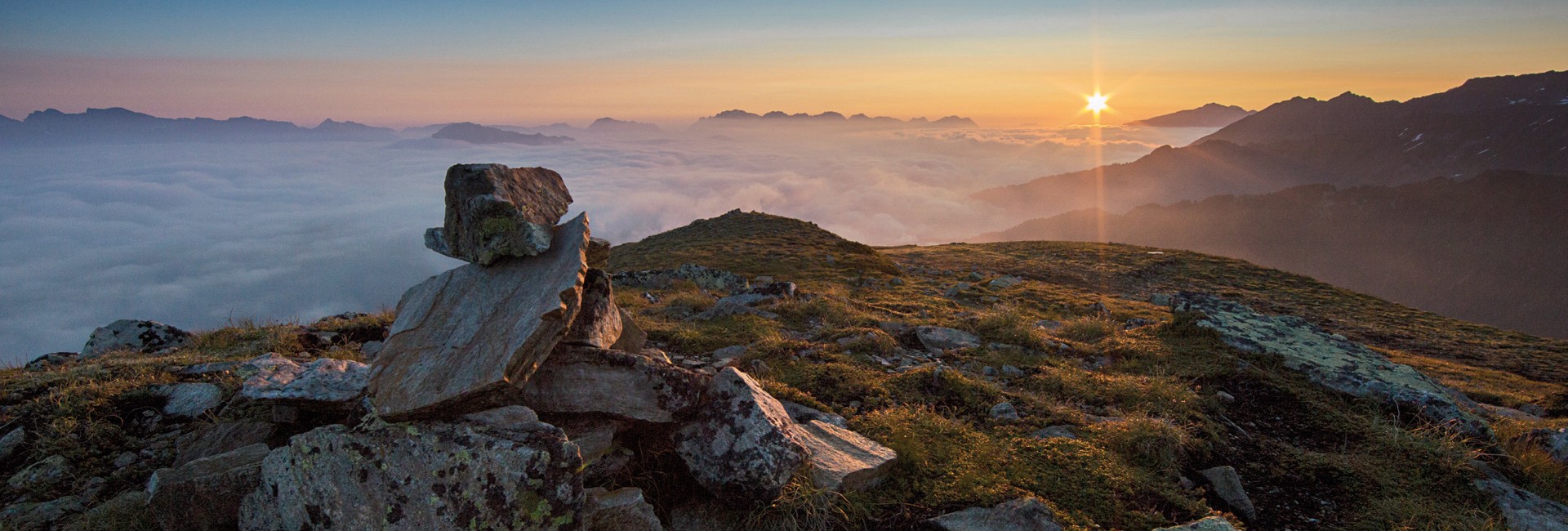 Sonnenaufgang am Sechszeiger