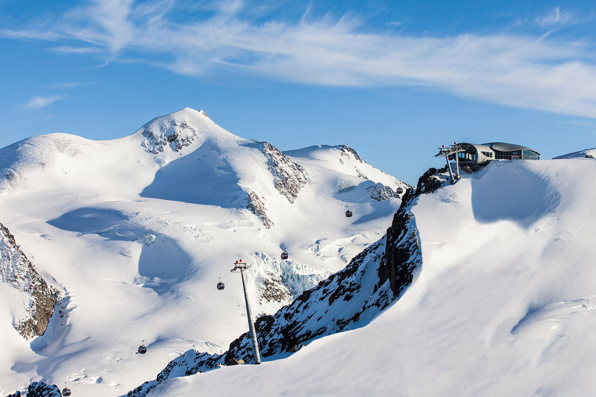 Wildspitzbahn am Pitztaler Gletscher